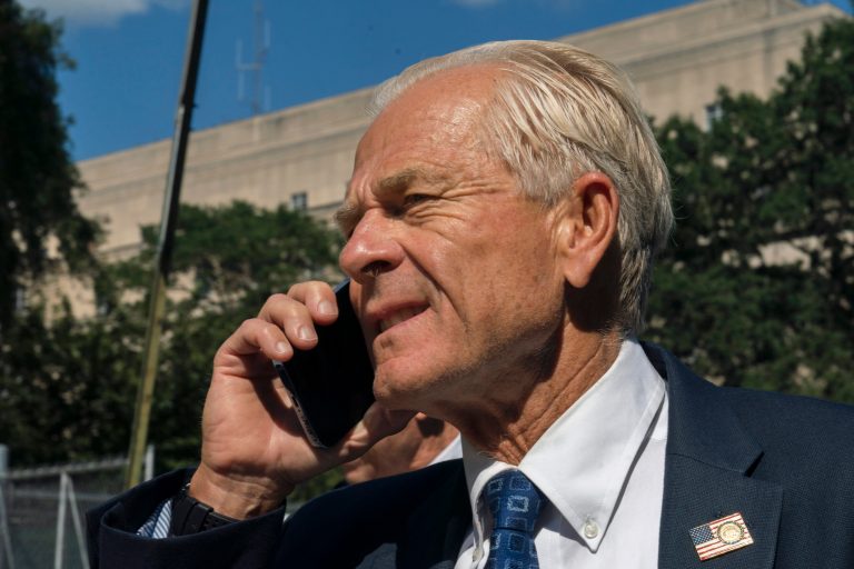 Former White House trade adviser Peter Navarro.
