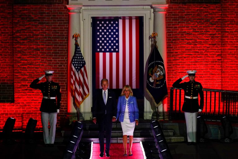 White House Report Card: Biden edging out of the woods