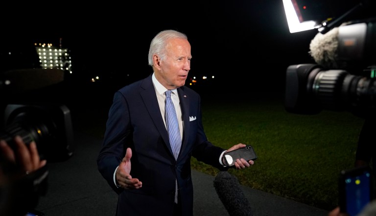 Biden denies knowledge of White House staffers with student loans