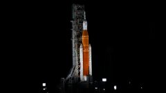 NASA’s Artemis I rocket springs another leak ahead of launch later today