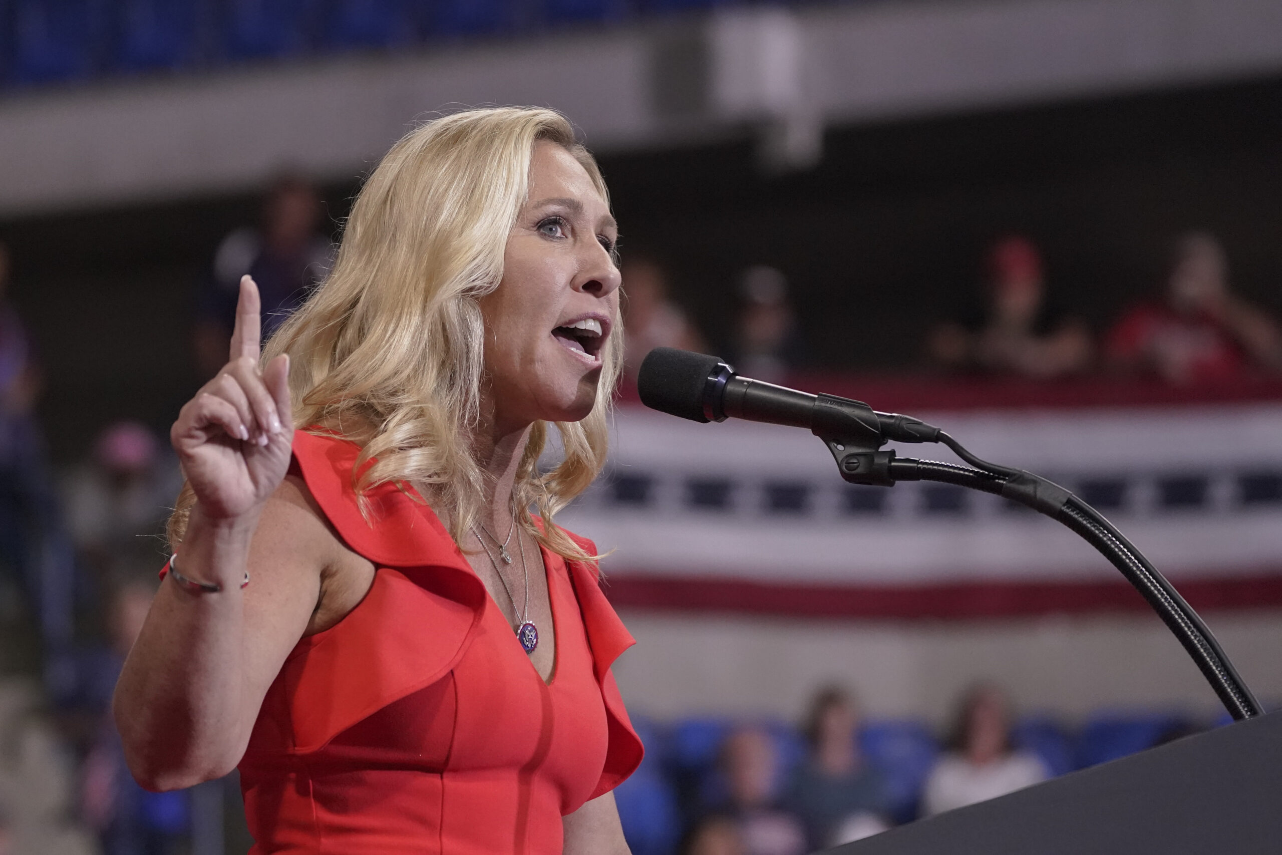 WATCH: Marjorie Taylor Greene references slavery to bash electric airplanes