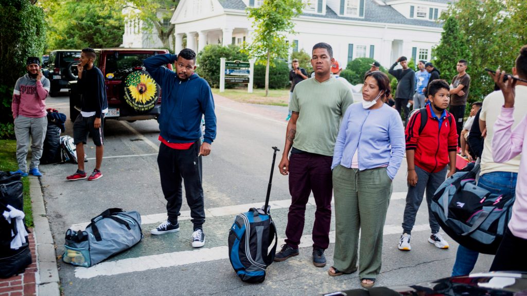 Immigrants flown to Martha’s Vineyard sue DeSantis
