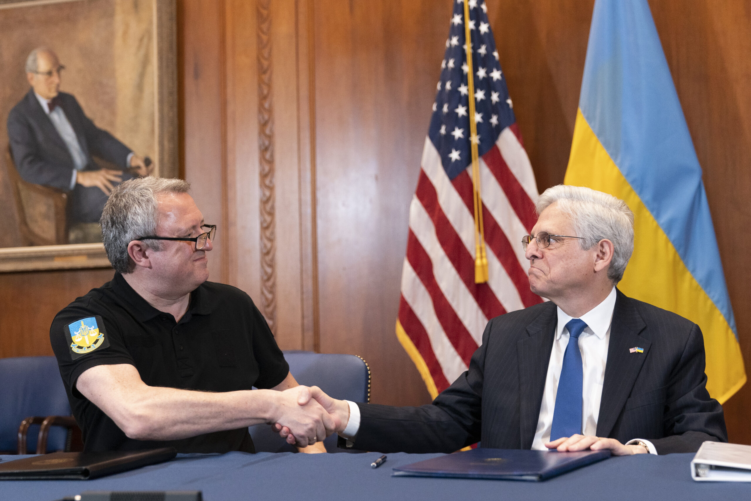 Garland signs agreement with Ukraine to investigate Russian war crimes
