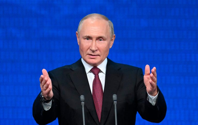 Russian President Vladimir Putin.