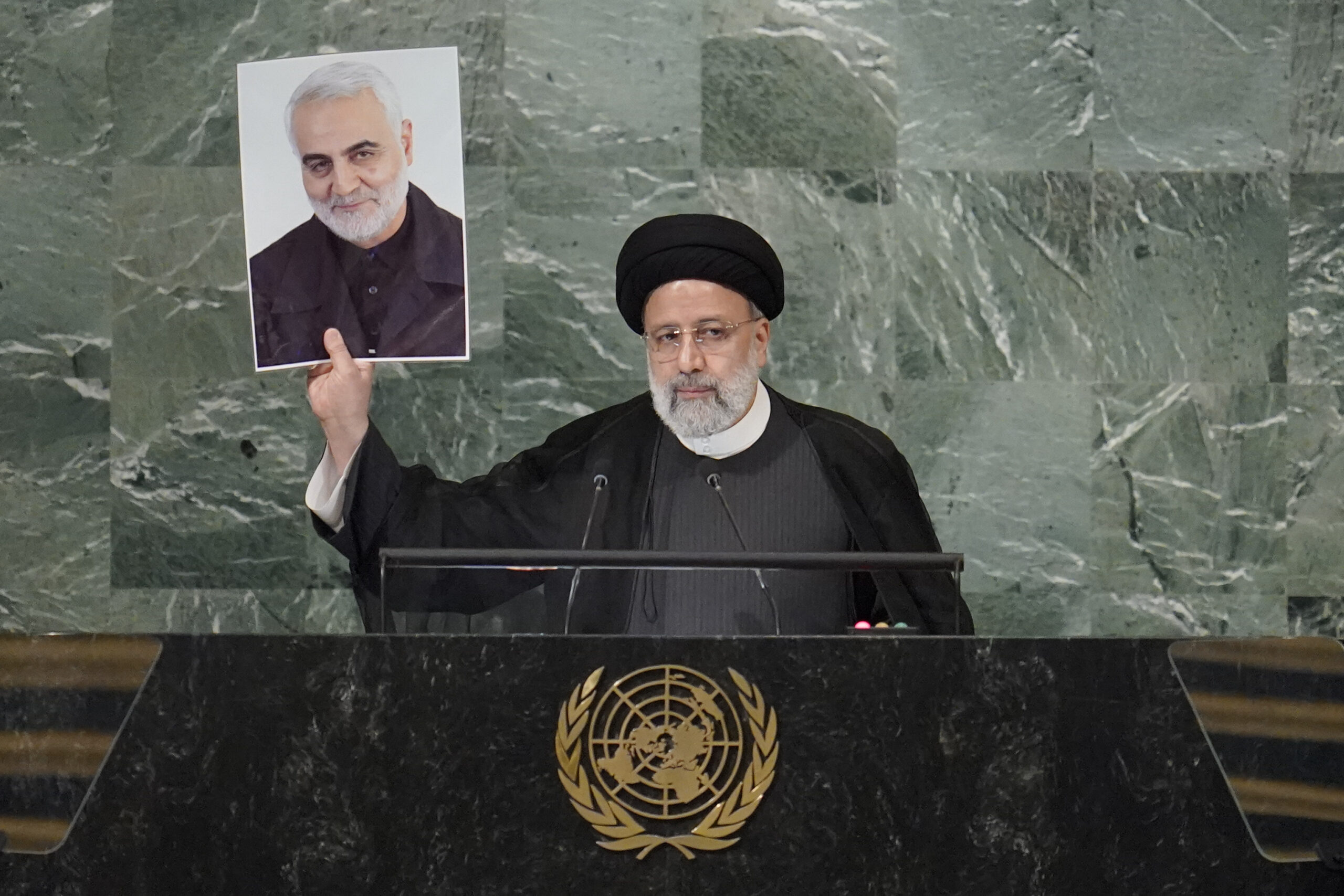 Iran’s Raisi attacks Trump for Soleimani strike at the UN