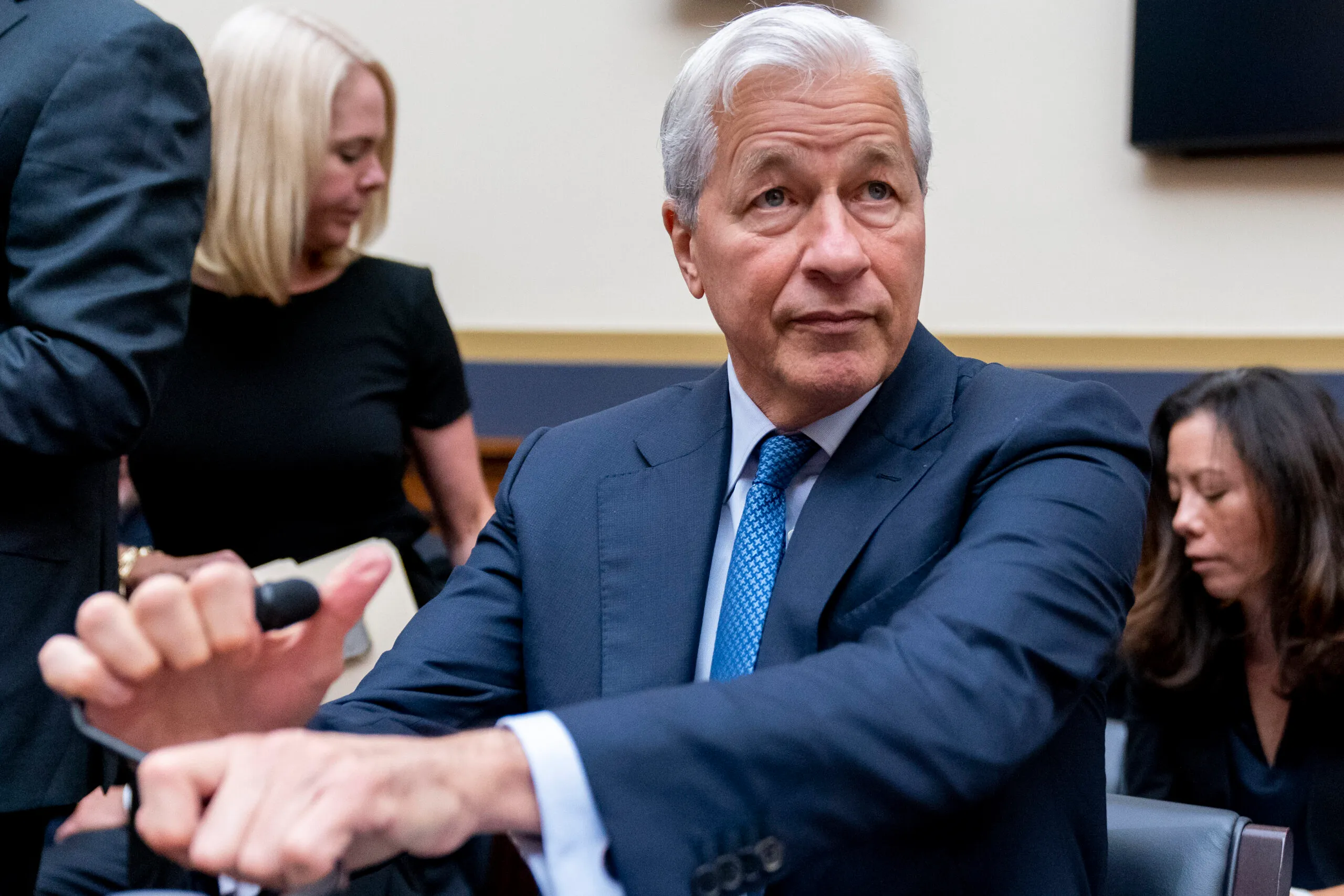 Jamie Dimon walks back economic hurricane forecast: ‘Hit by a bit of a storm already’
