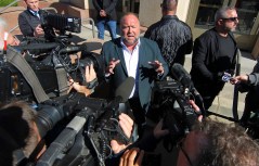 Alex Jones ‘boycotting’ trial, flees on private jet as lawyer seeks to dismiss case
