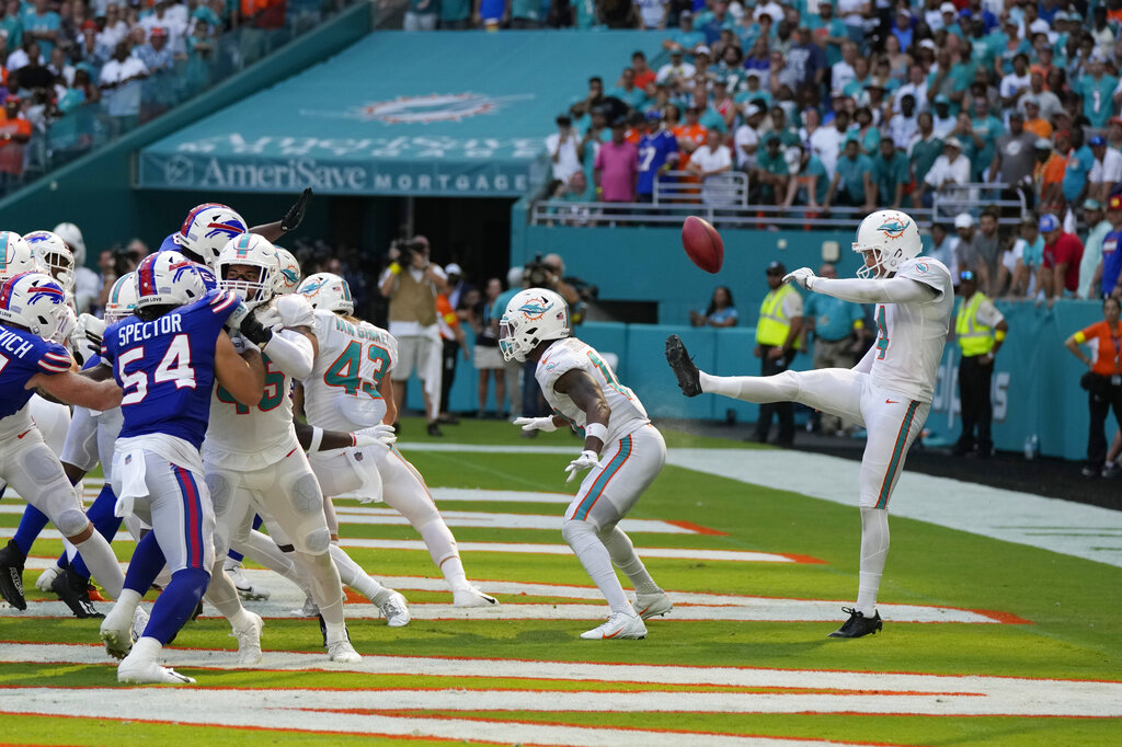 Dolphins survive ‘butt punt’ to beat Bills