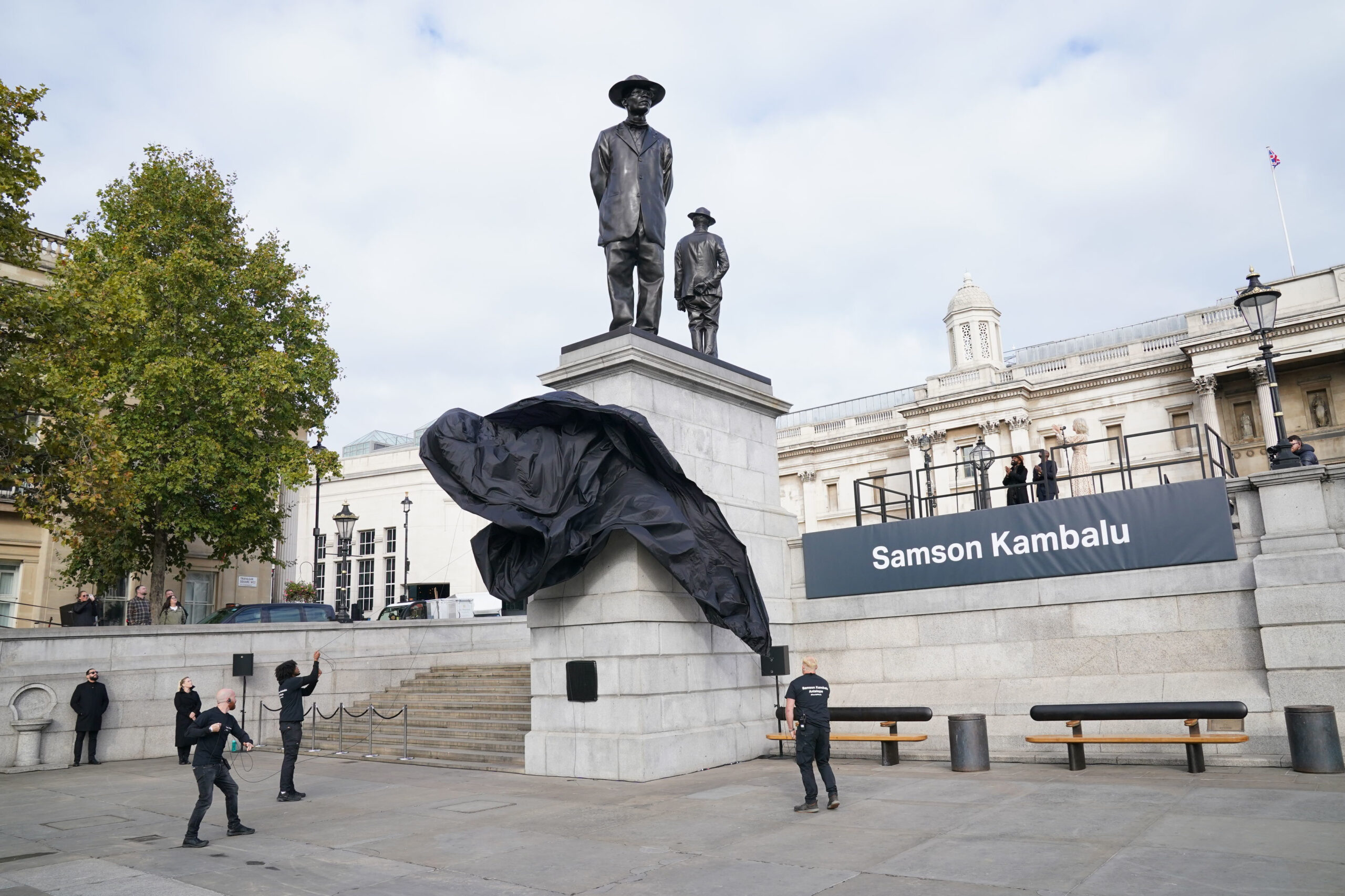 London’s Trafalgar Square won’t host late queen’s statue in ‘foreseeable future’