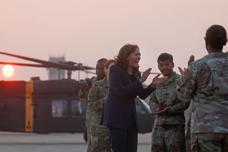 Harris accidentally commends alliance with ‘Republic of North Korea’ during DMZ visit