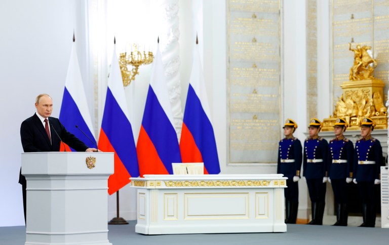 Putin accuses US and its allies of sabotaging Nord Stream pipelines