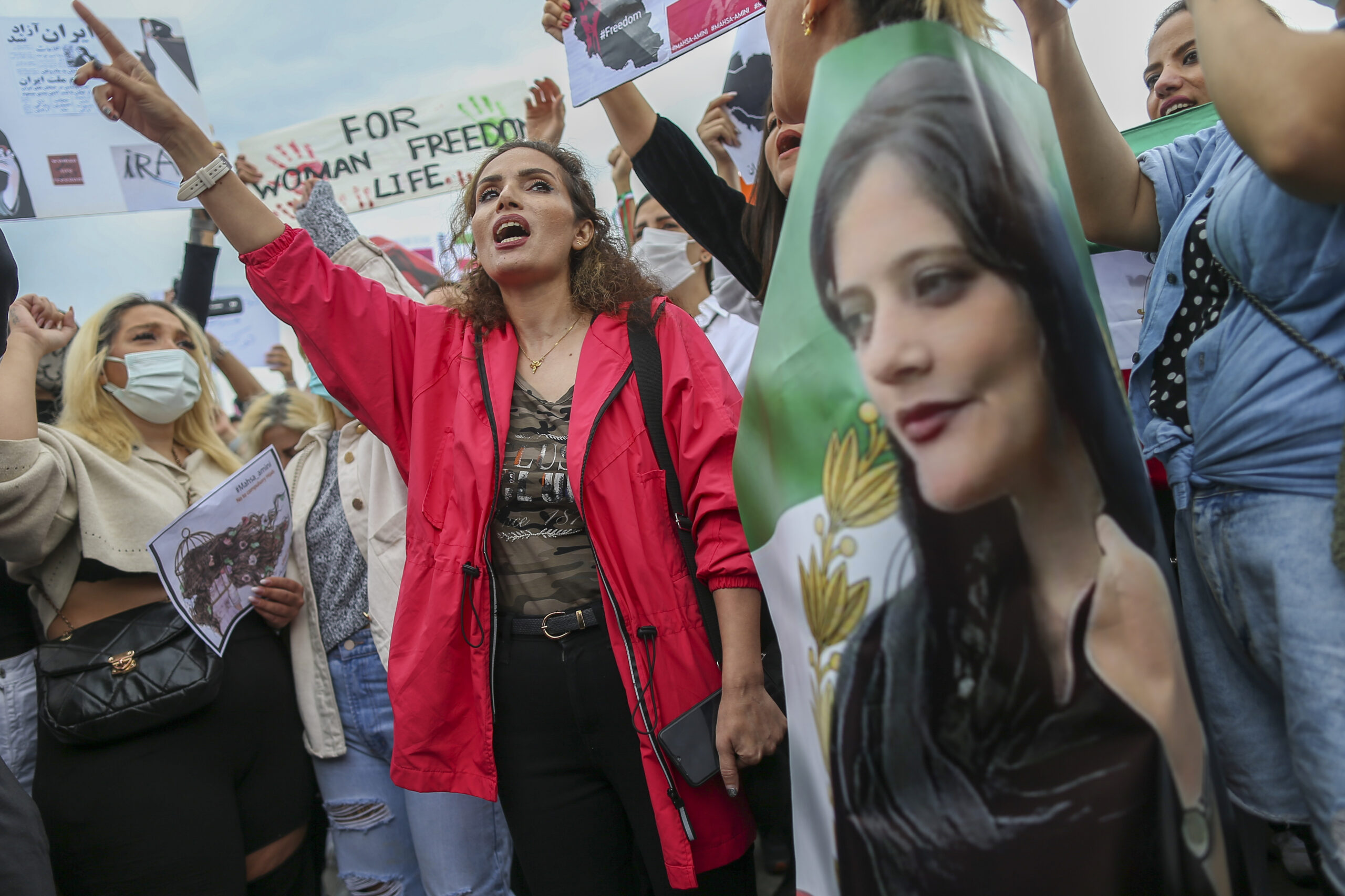 Turkey Iran Protest