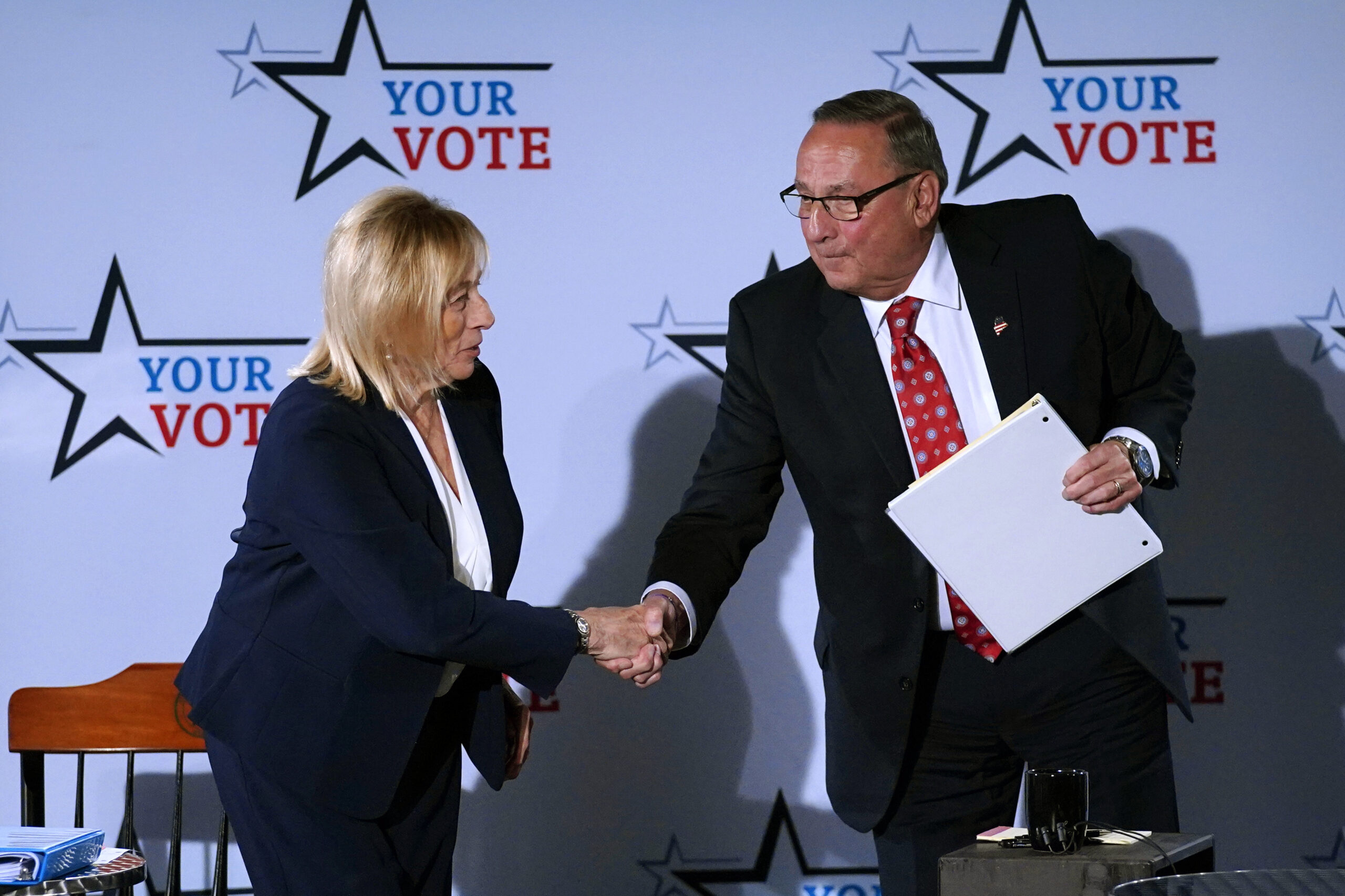 Janet Mills, Paul LePage