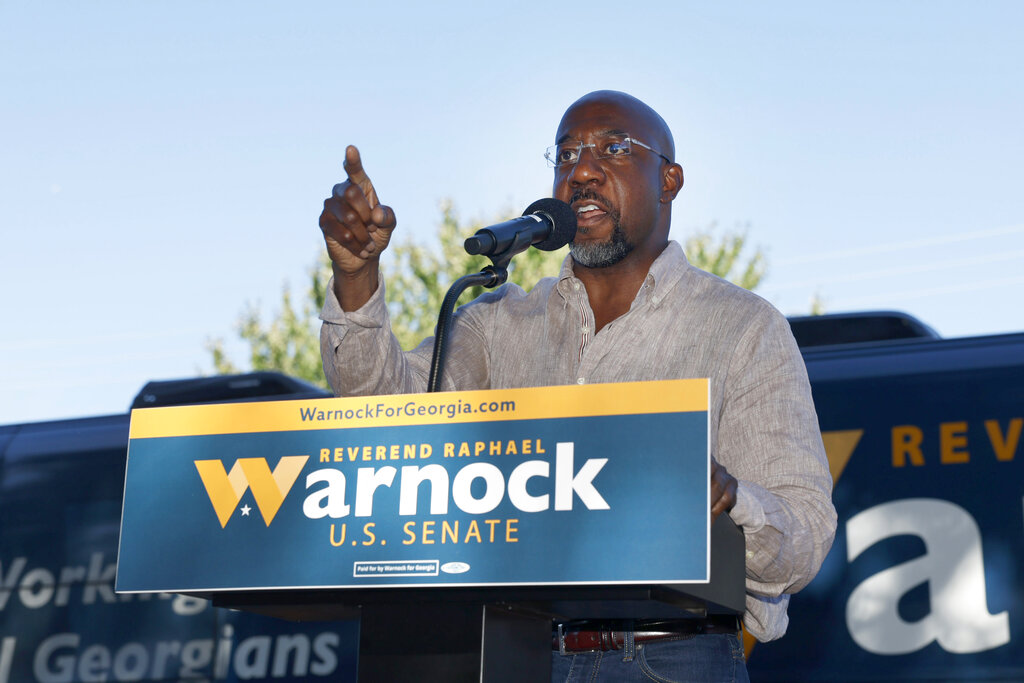 WATCH: Raphael Warnock dodges question on whether Biden should run in 2024