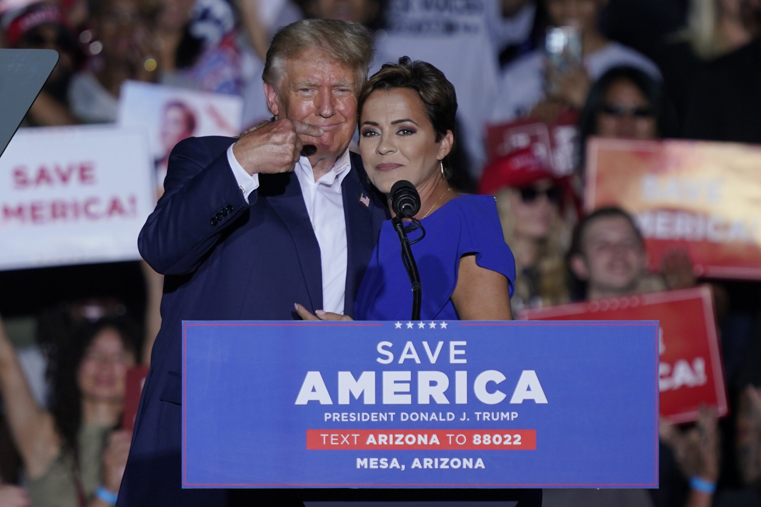 Kari Lake warns of bigger ‘cheating machine’ to block Trump and her in 2024