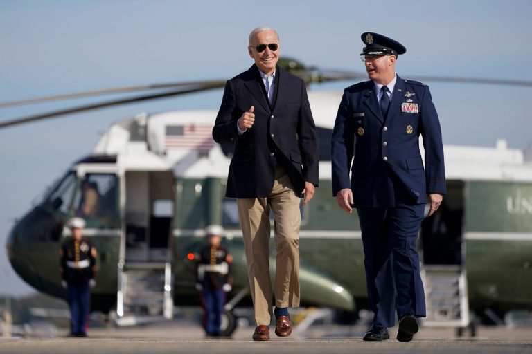President Joe Biden invoked the memory of his late son, Beau Biden, Wednesday while declaring the Camp Hale Continental Divide a national monument. 