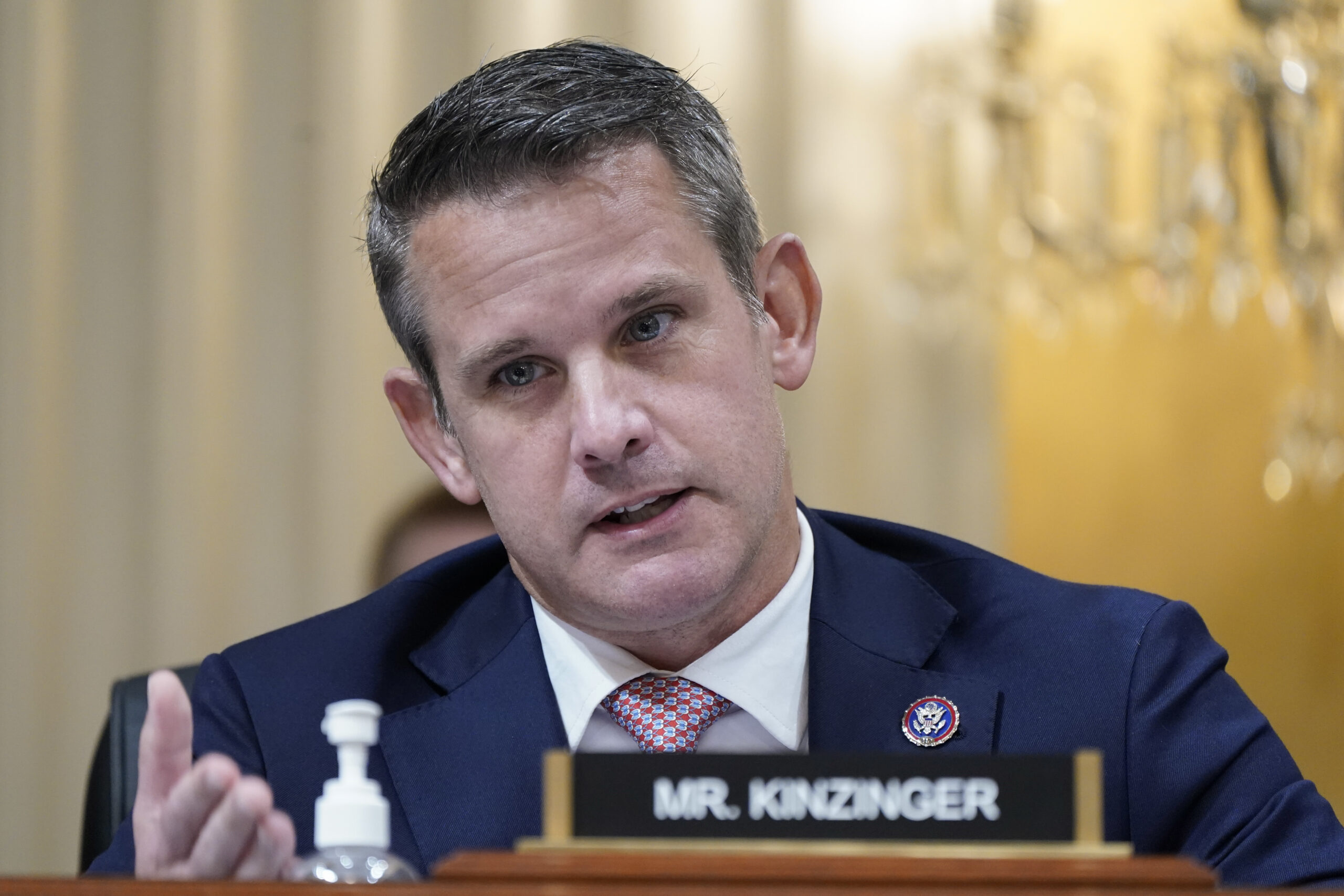 WATCH: Adam Kinzinger says GOP is sheltering ‘racists’ in farewell speech