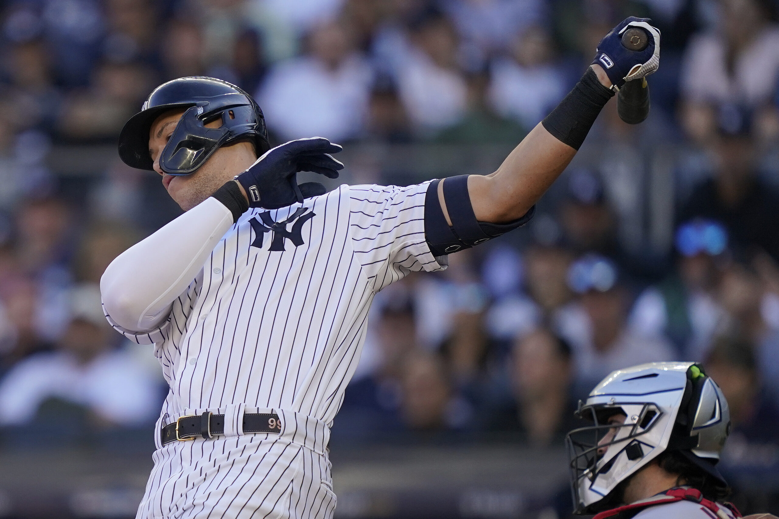 WATCH: Yankees star Aaron Judge booed by home fans in New York during awful playoff outing