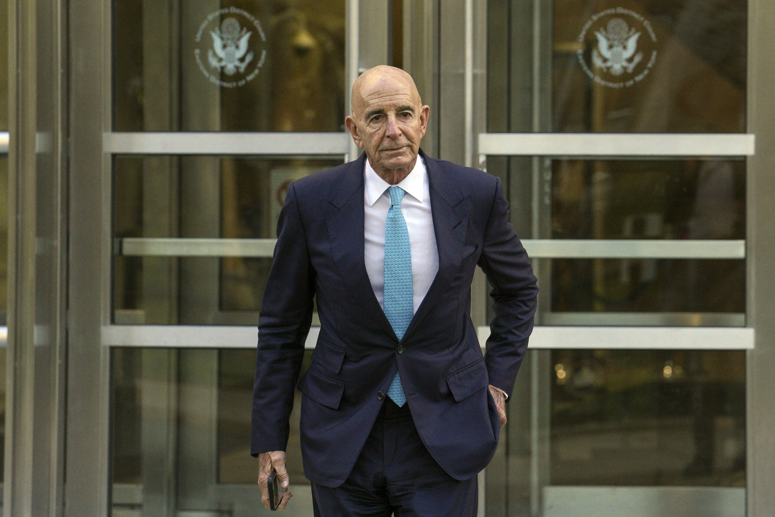 Prosecutors claim Trump ally Tom Barrack traded access for UAE money