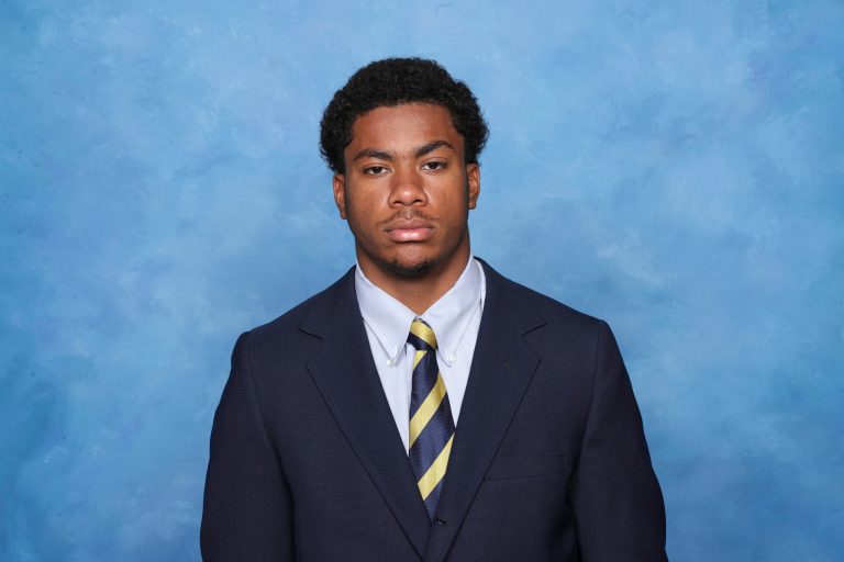 This undated photo provided by San Jose State University shows Camdan McWright. Officials say a school bus carrying students struck and killed McWright, a freshman football player, as he rode a scooter near campus.