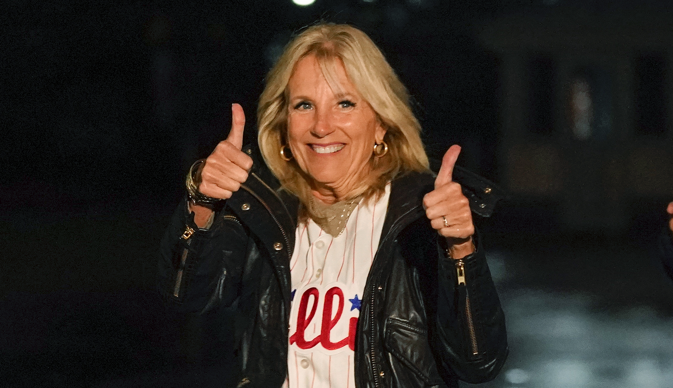 Jill Biden heading back to Philadelphia, this time for World Series appearance