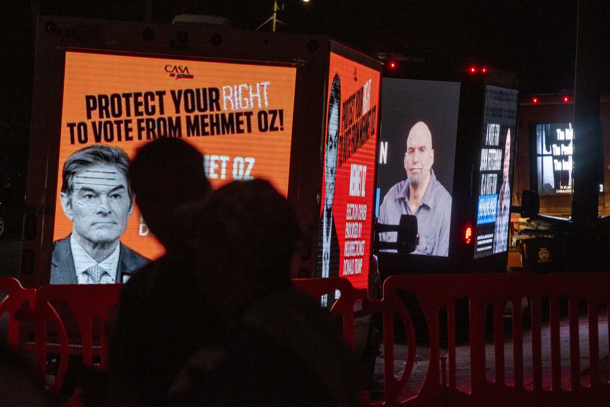 WATCH: Pennsylvania voters are staunchly divided with Fetterman-Oz election just two weeks away