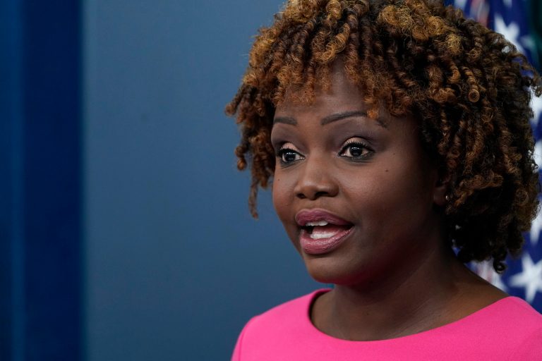 White House press secretary Karine Jean-Pierre defended the administration deleting a tweet marked misleading by Twitter, claiming that it lacked context usually added by the White House digital team.