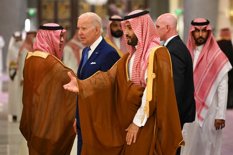 Biden dials back fight with Saudi Arabia as gas prices drop