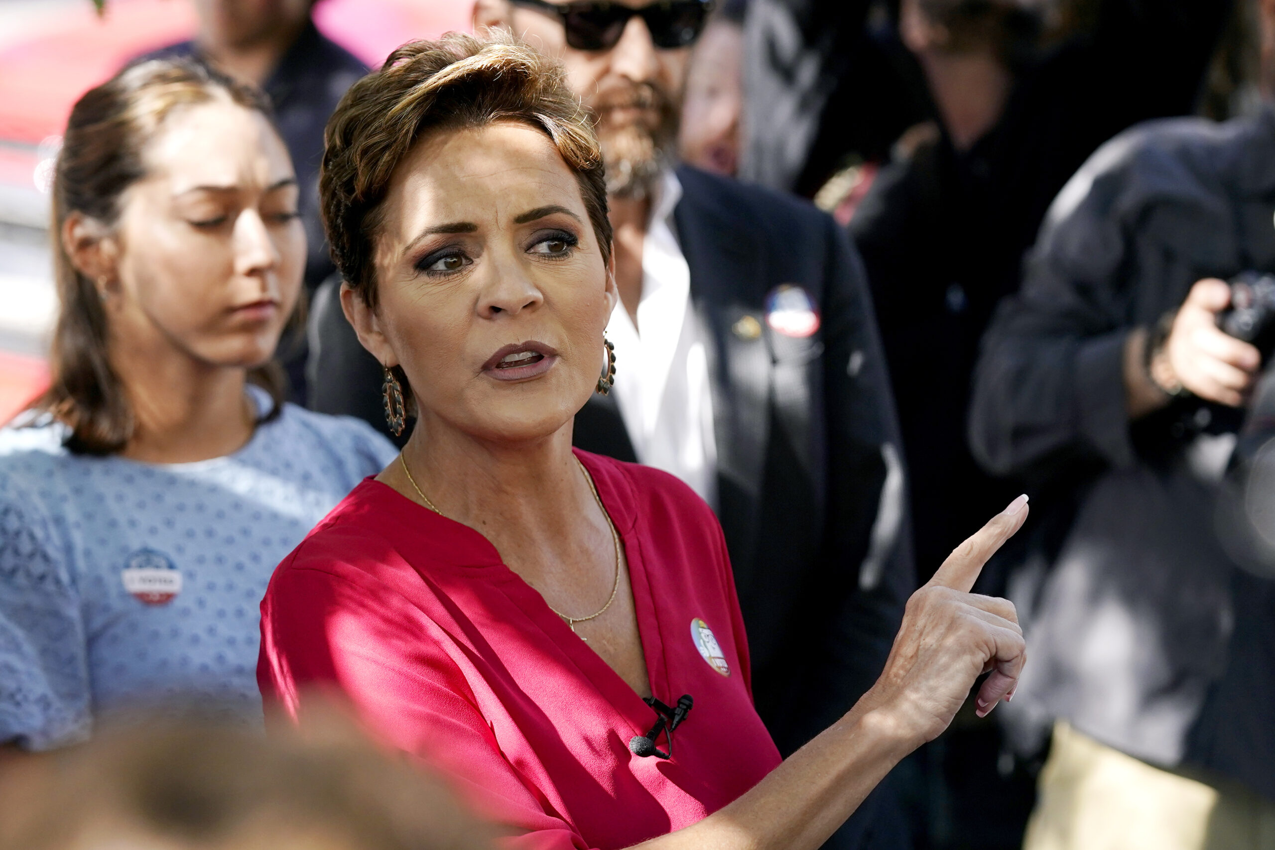 Kari Lake pushed GOP voters to back her Democratic opponent