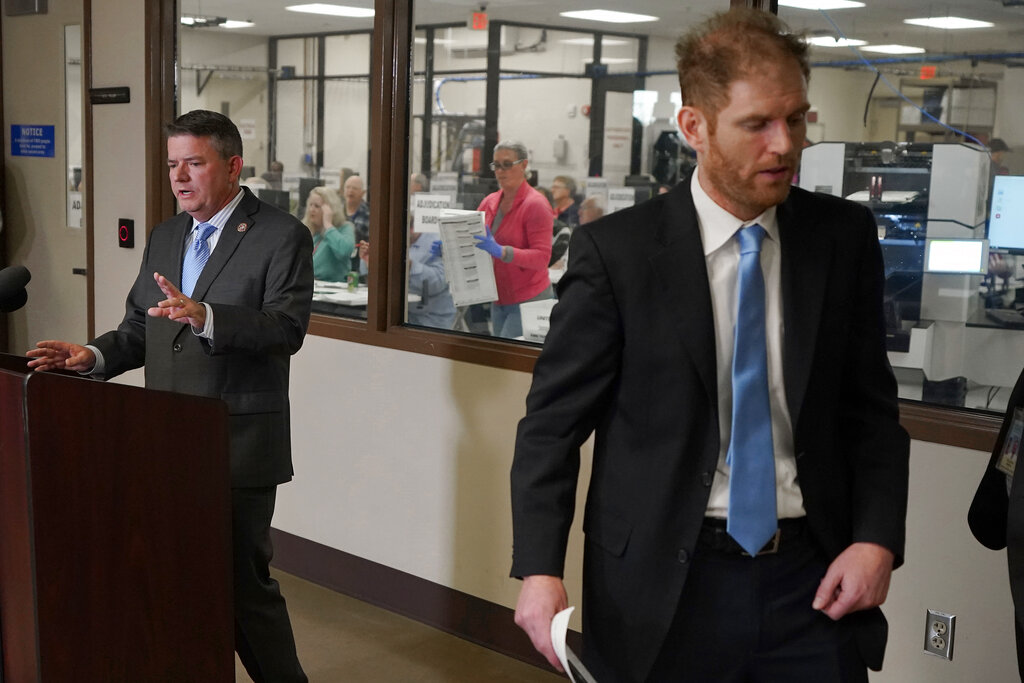 Maricopa County officials say hundreds of thousands of Arizona votes remain uncounted
