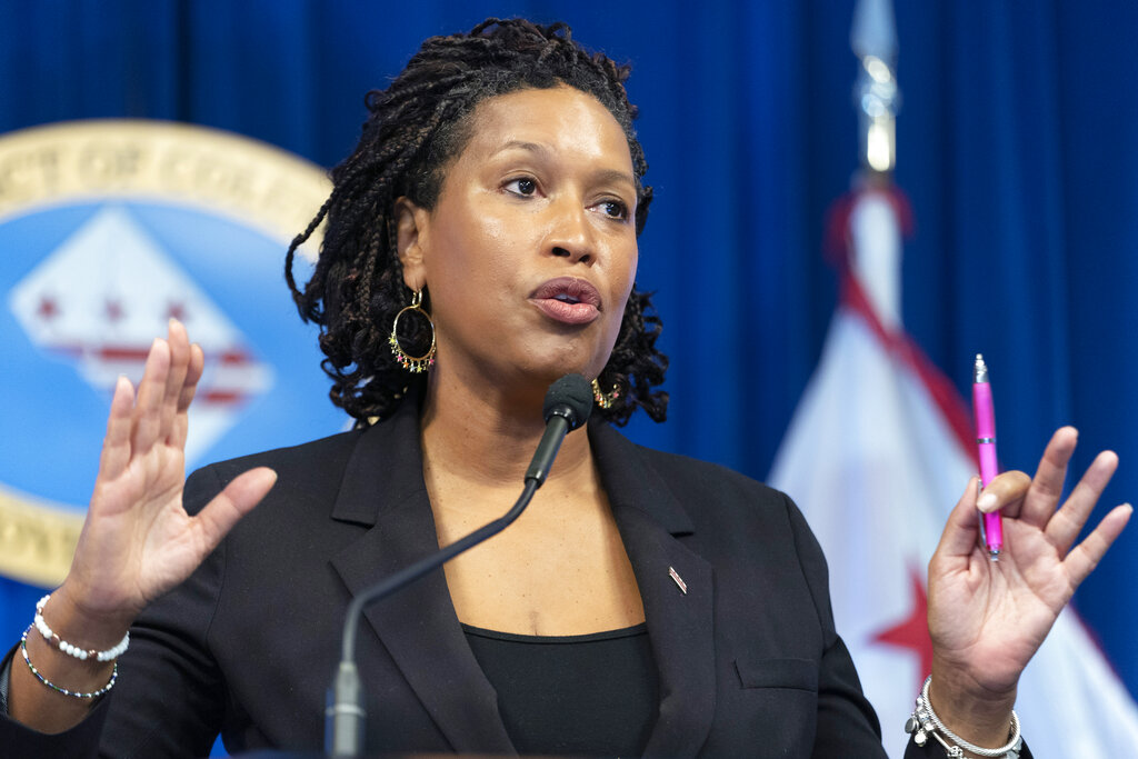 DC Mayor Muriel Bowser announces measures to combat rising crime rates