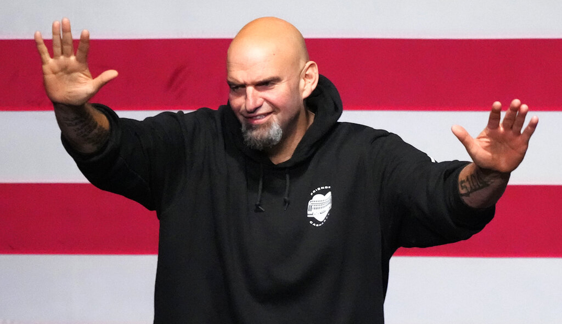 The big shorts: John Fetterman bags cameo in Christian Bale movie