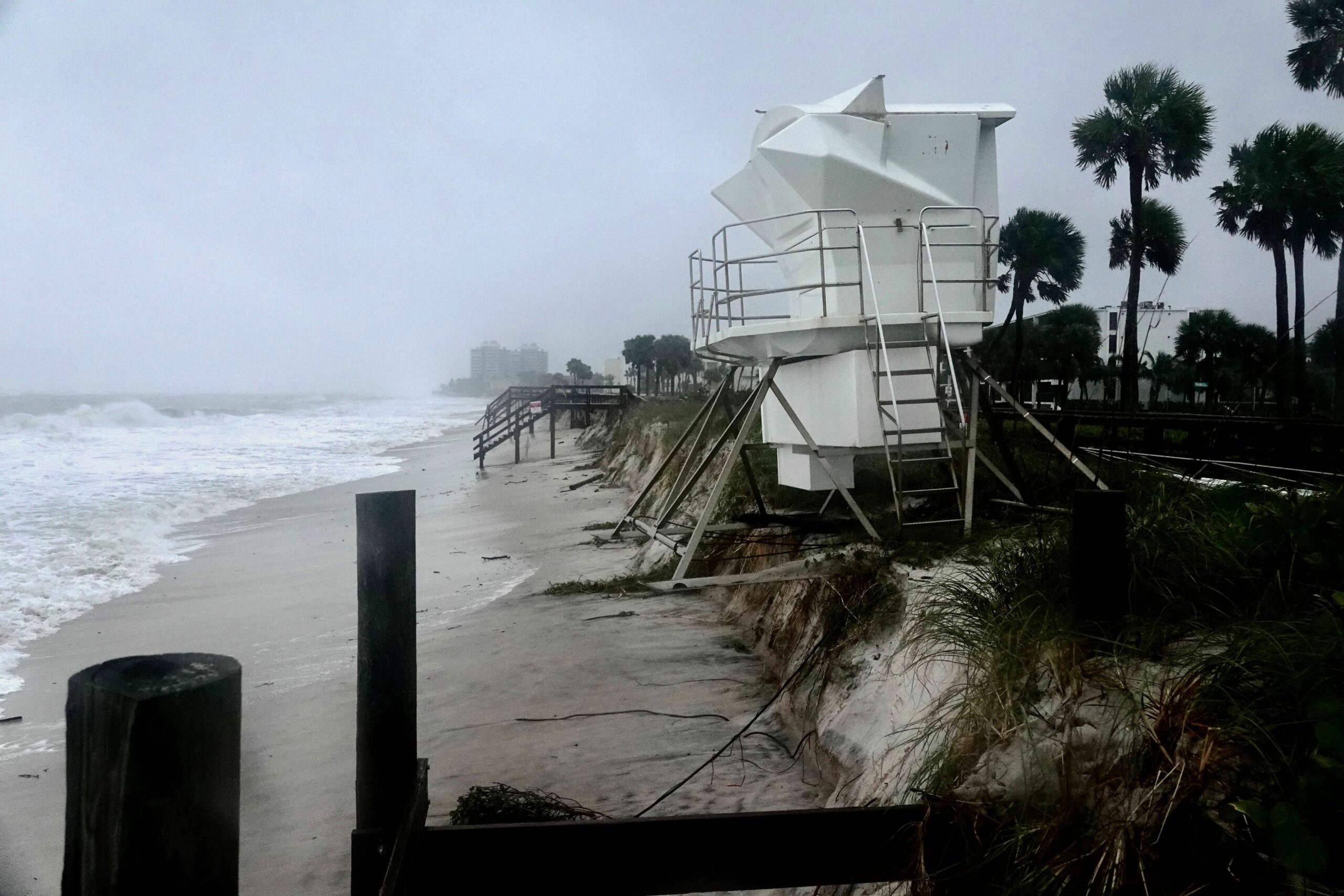 Tropical Storm Nicole ravages Florida’s Atlantic coast