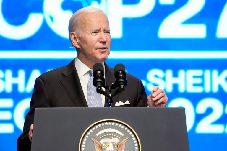 Biden stands on corpses to promote gun control (again)