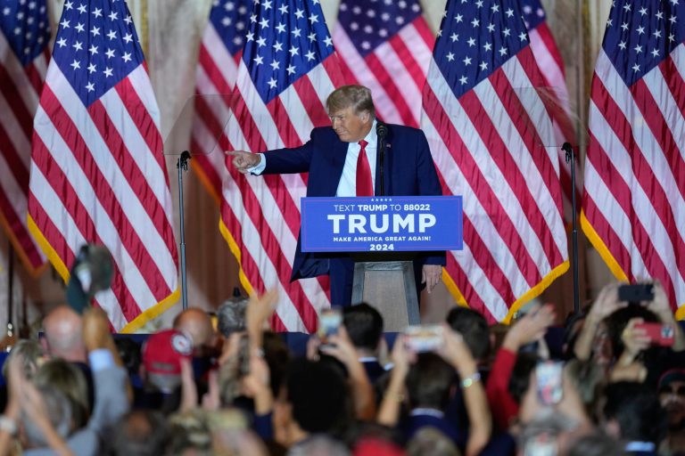 Four key moments from Trump’s 2024 presidential reveal