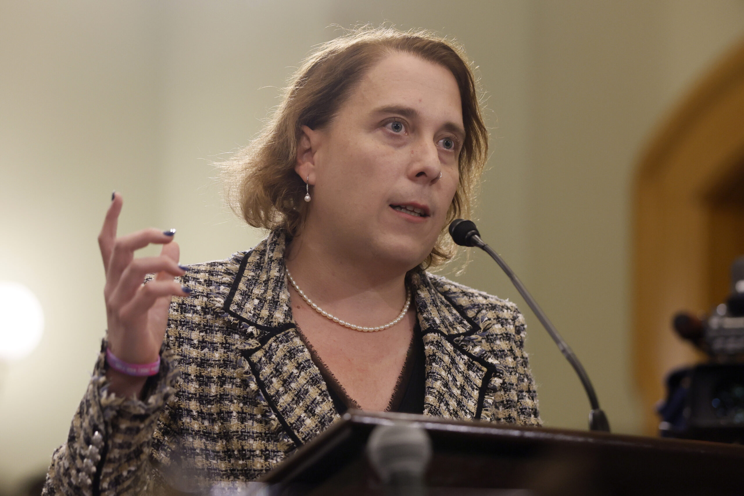 Jeopardy!’s Amy Schneider asks non-transgender people to ‘speak up’ for trans rights