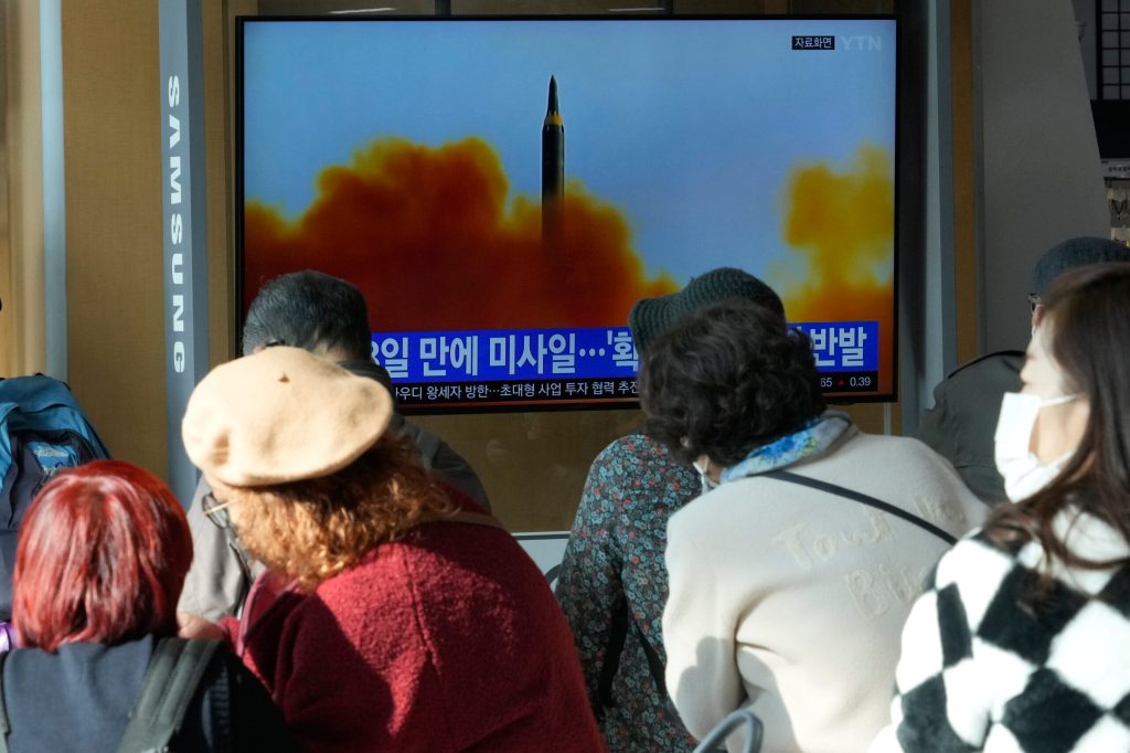 North Korea fires missile after threatening ‘fiercer’ step