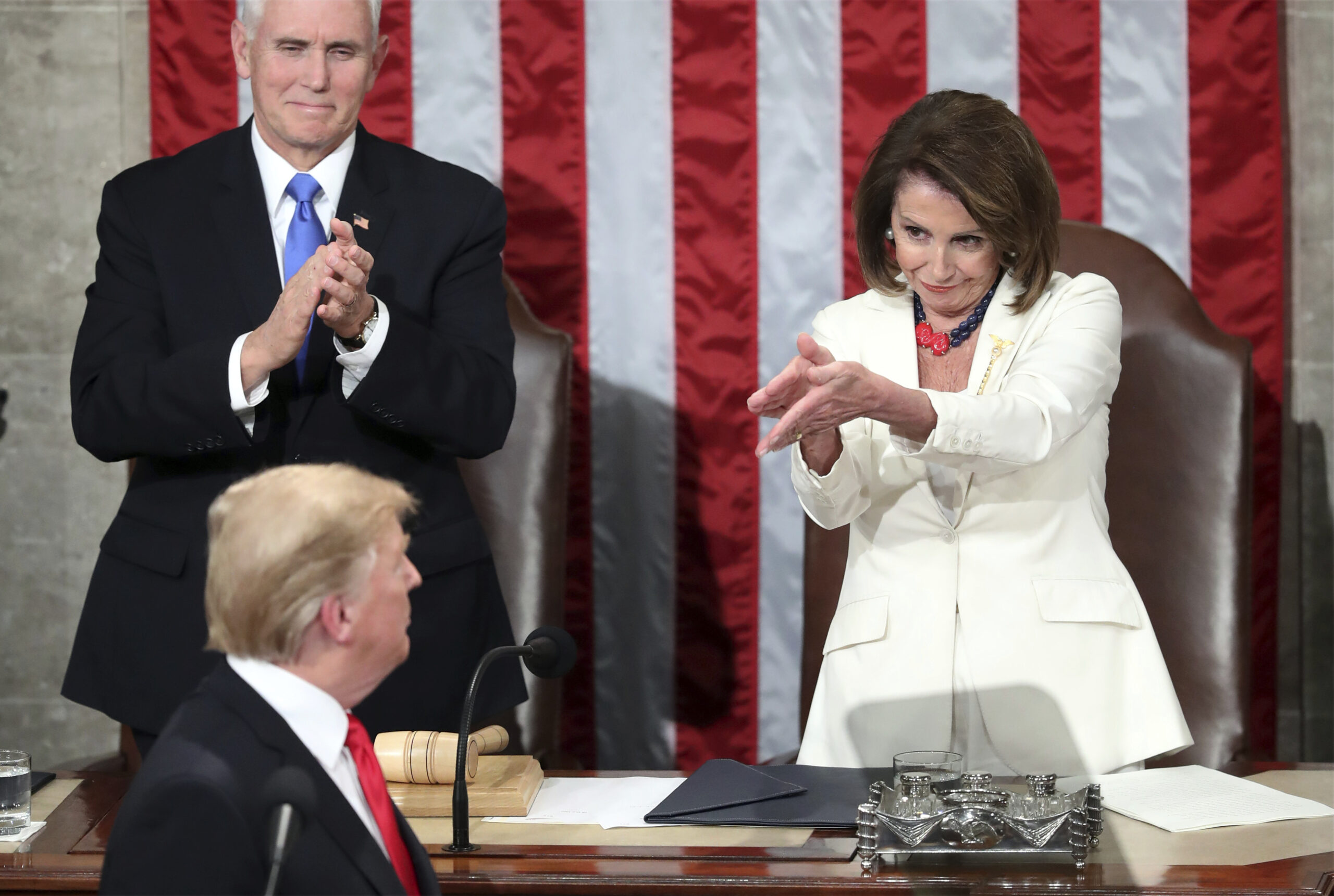 Nancy Pelosi focused on winning amid Trump 2024 eligibility challenges