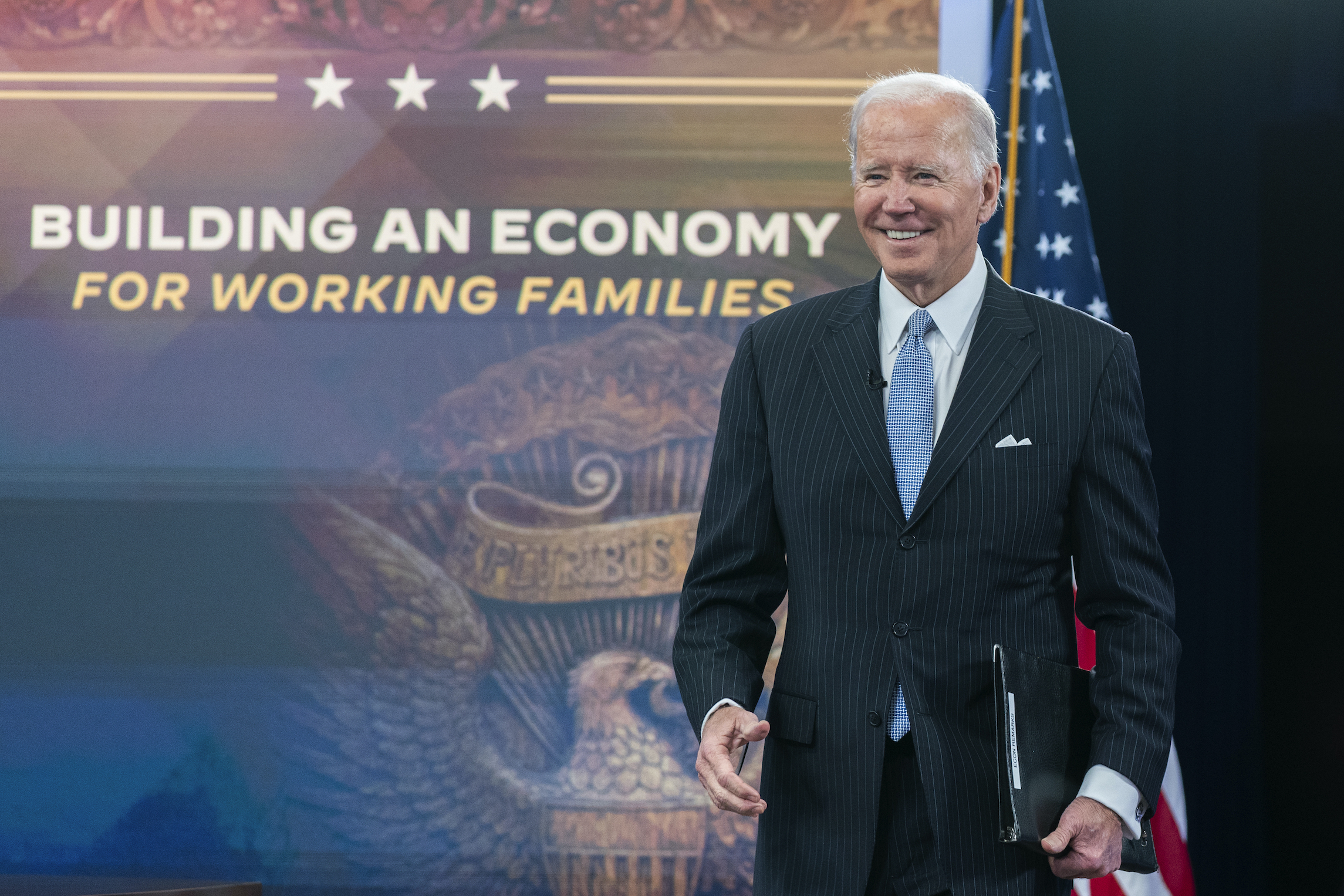 ‘We’re just getting started’: Biden says benefits of his spending about to kick in