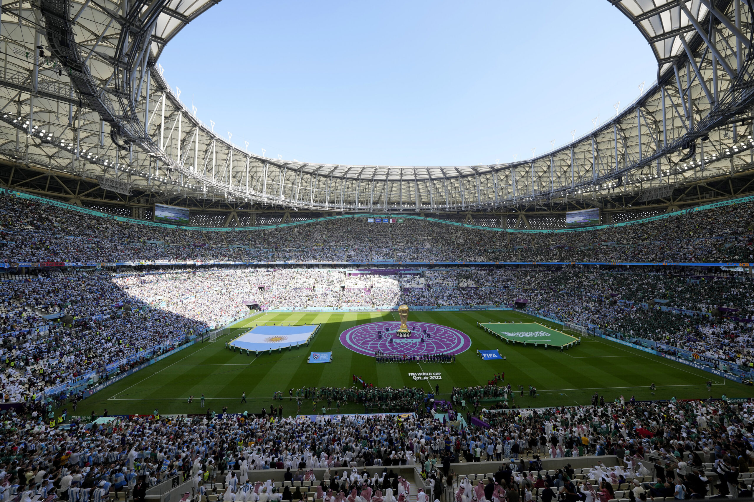 APTOPIX WCup Argentina Saudi Arabia Soccer