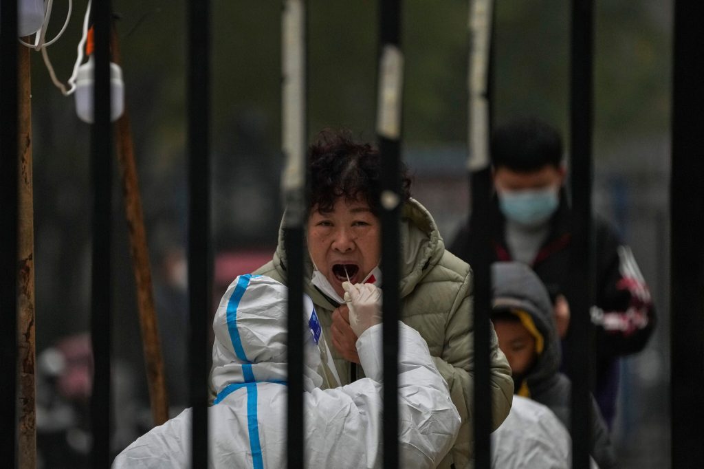 Daily COVID-19 cases in China reach record high despite strict lockdown measures