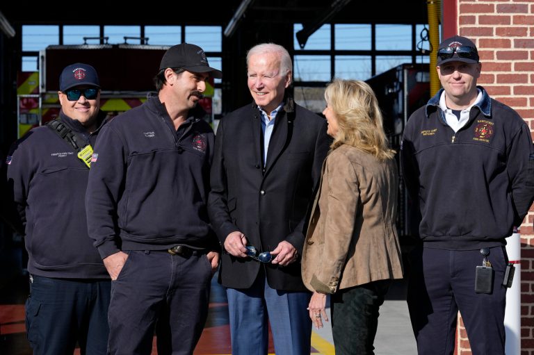 President Joe Biden and First Lady Jill Biden spent Thanksgiving spent Thanksgiving surrounded by family members in Nantucket, Massachusetts.