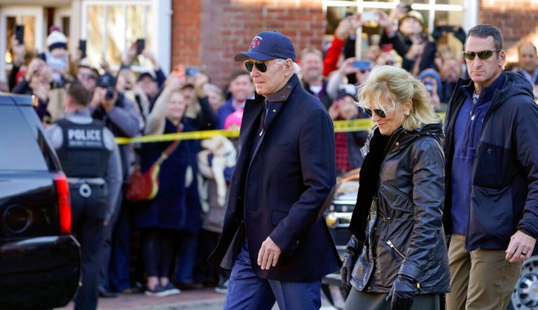Biden says family ‘celebrating,’ not discussing 2024 at Nantucket Thanksgiving retreat