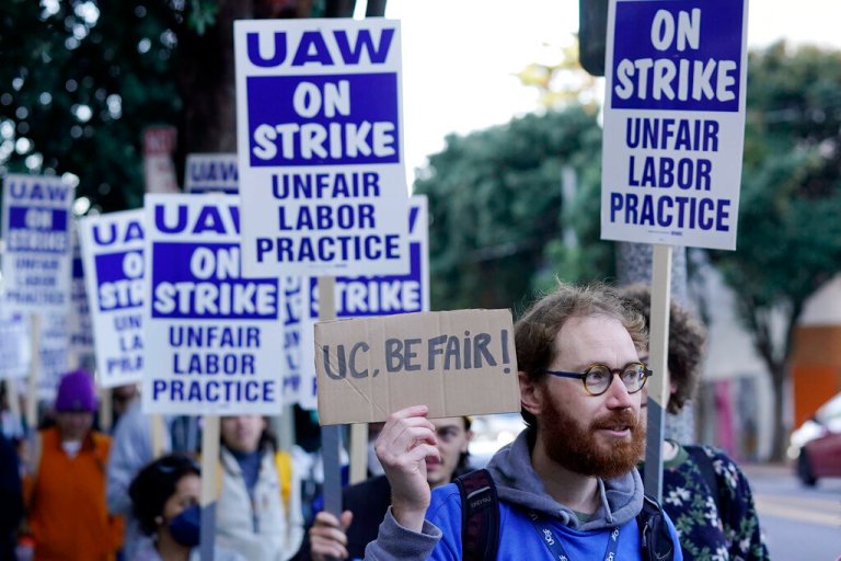 University of California reaches tentative agreement with striking employees
