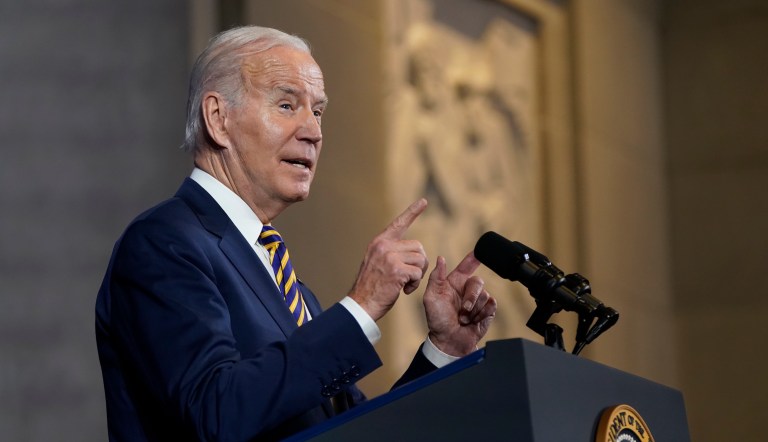 Biden says latest inflation news shows that his plan is working