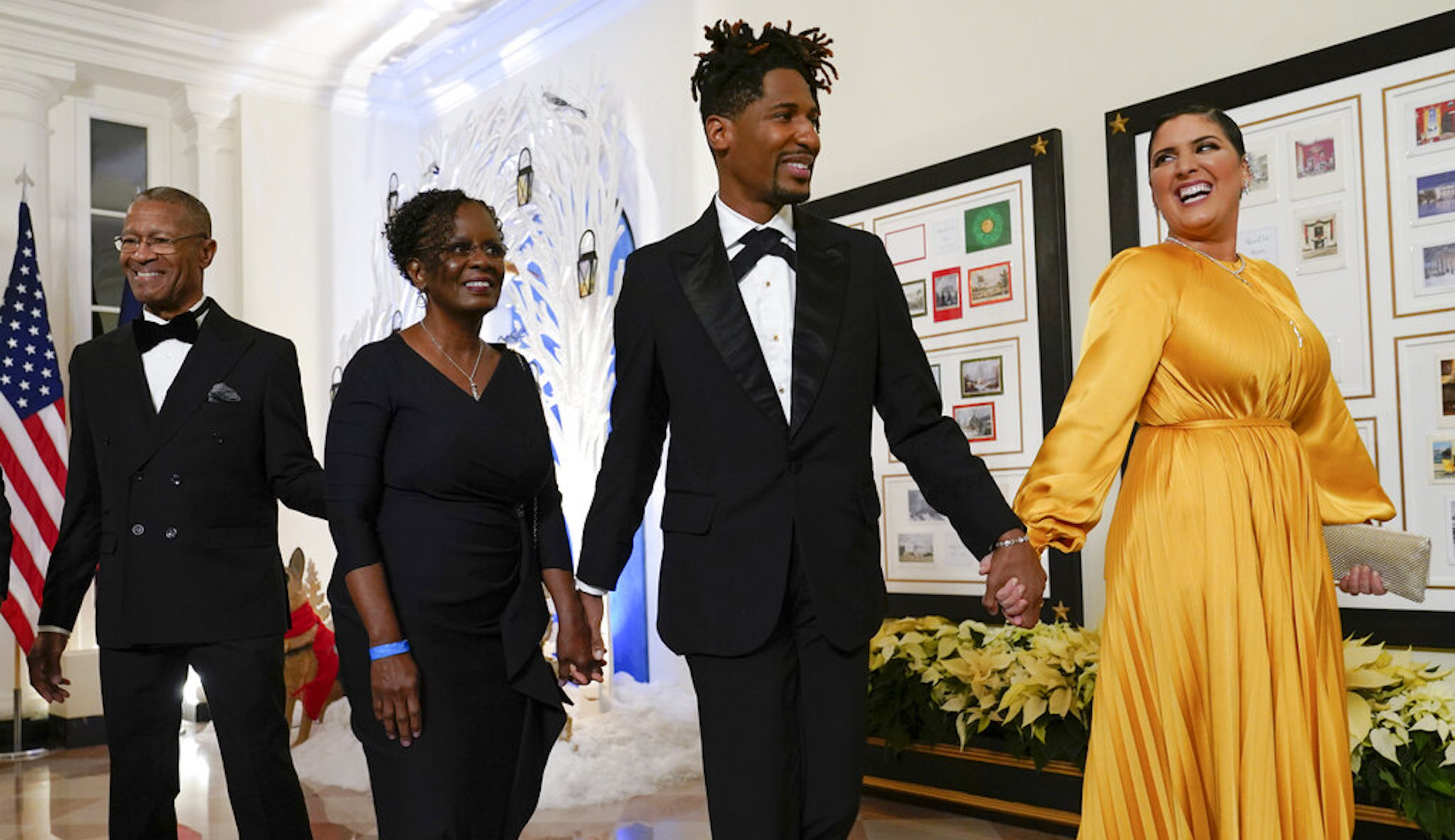 SEE IT: Key guests attend Biden’s first White House state dinner