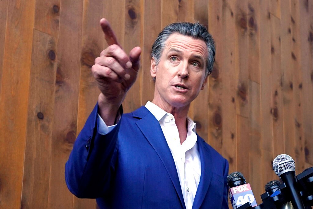 Newsom makes border visit after Biden says he has ‘more important things going on’