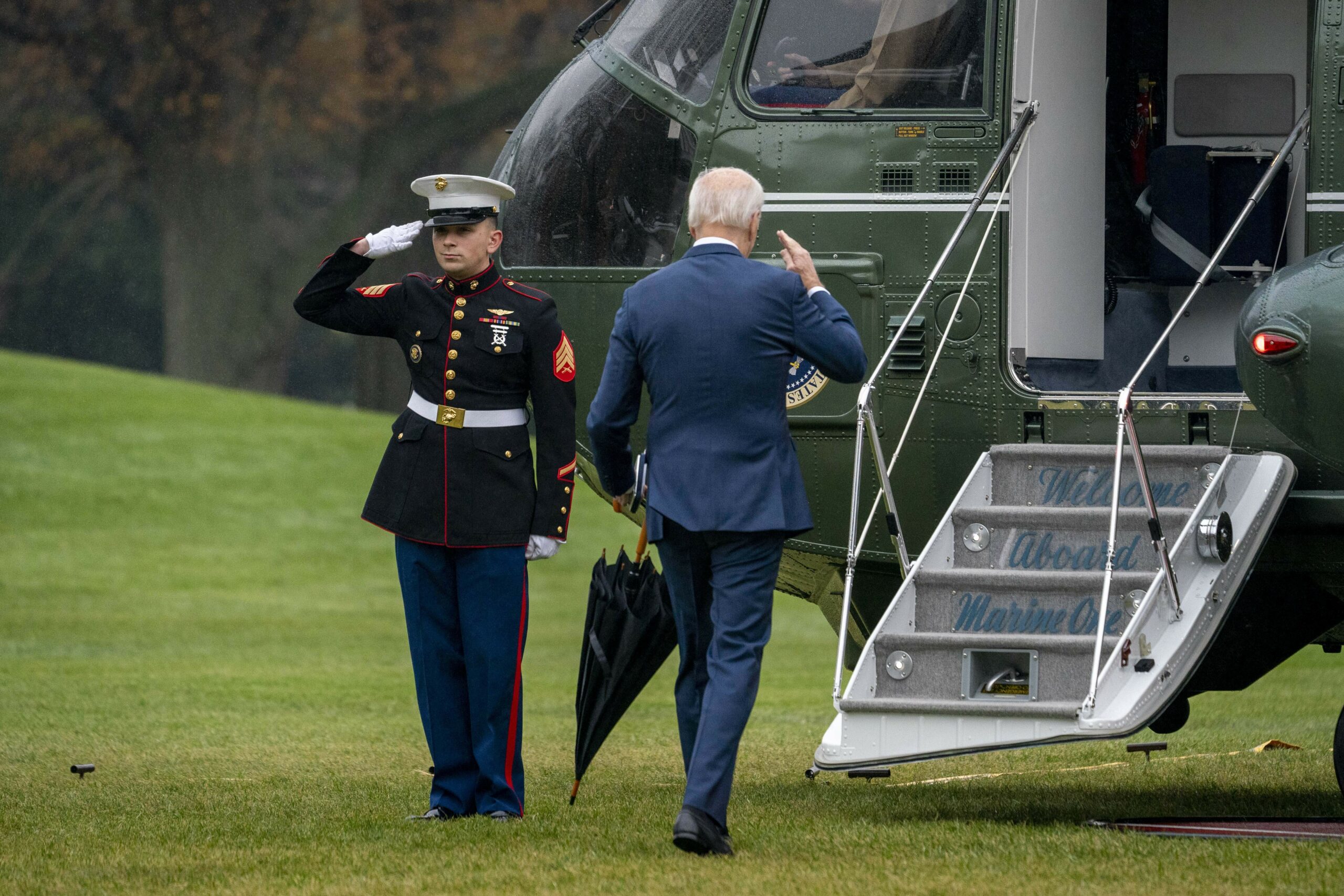Biden to say he turned on the jobs spigot in battleground Arizona