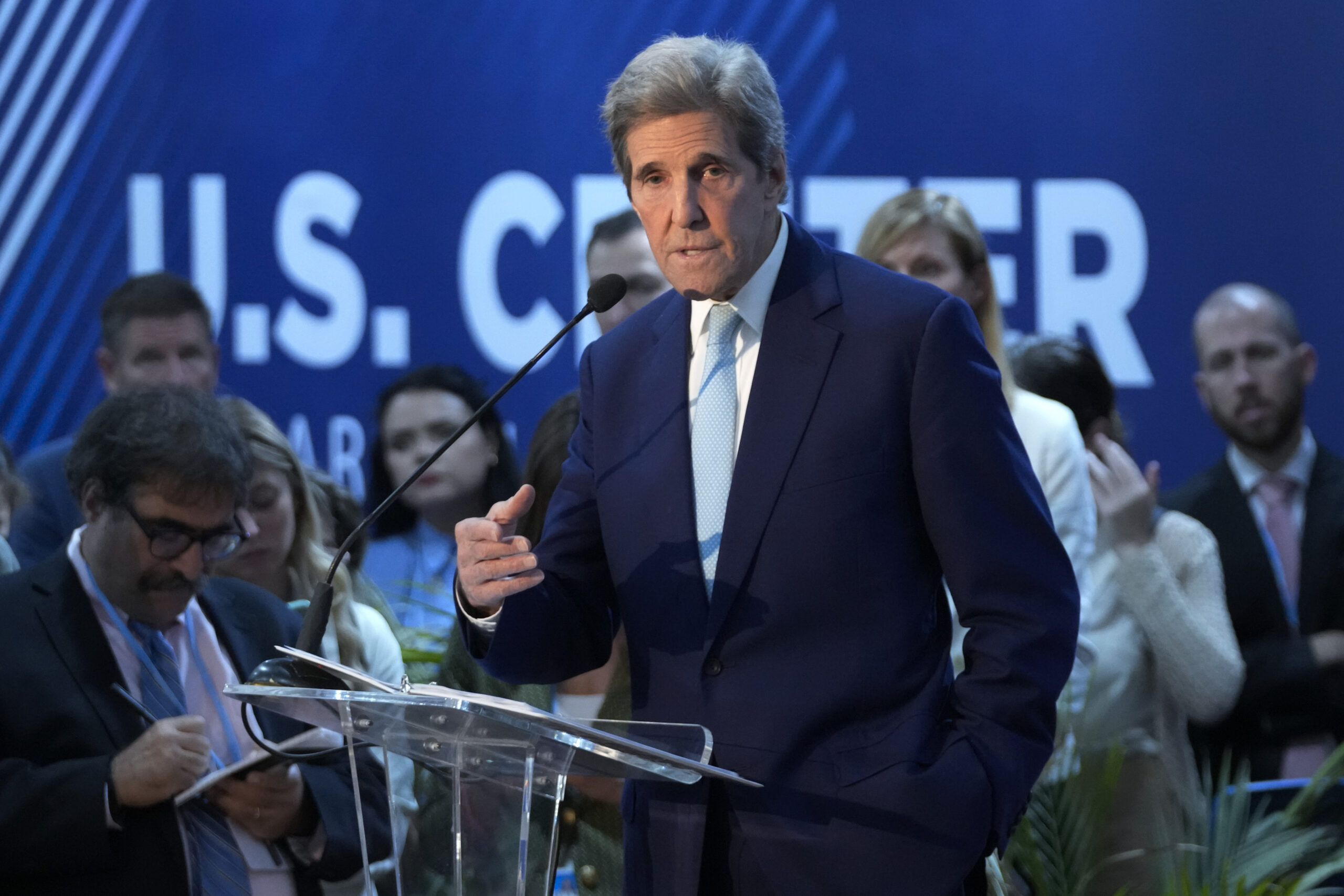 John Kerry warns green energy transition needs to accelerate to combat climate change