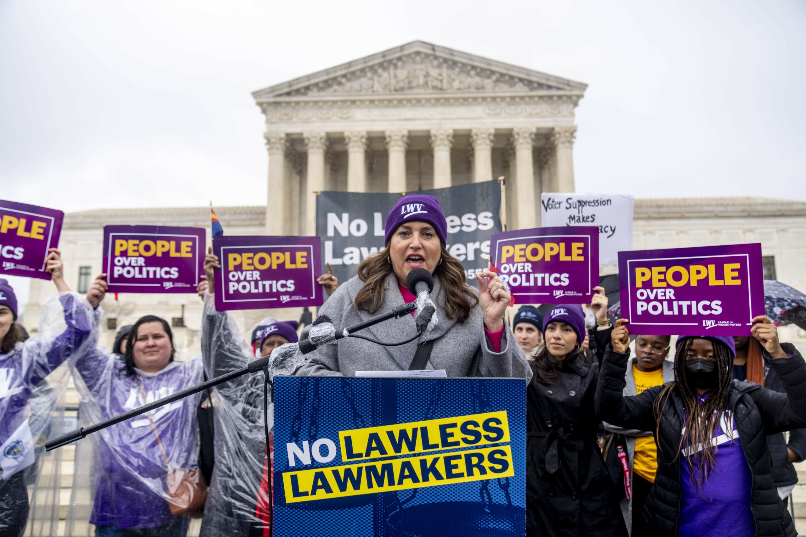 ‘Decision on democracy’: Supreme Court unconventionally split on election authority case